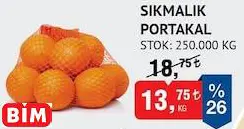 SIKMALIK PORTAKAL